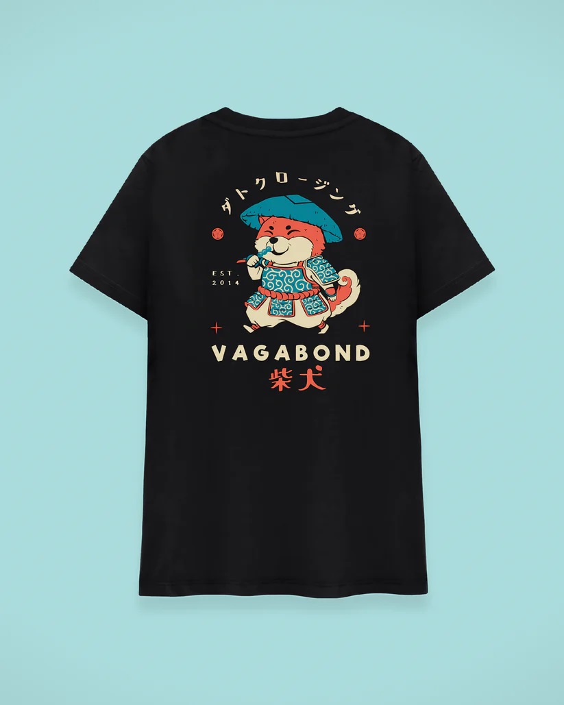Vagabond oversized t shirt back
