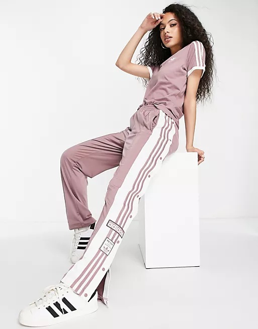 《英國代購》adidas 愛迪達 Originals adibreak 純棉寬腿長褲