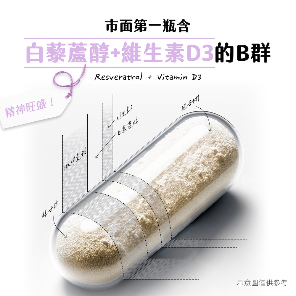 【德創生技】酵母B群膠囊5日隨身包 (10顆/包)