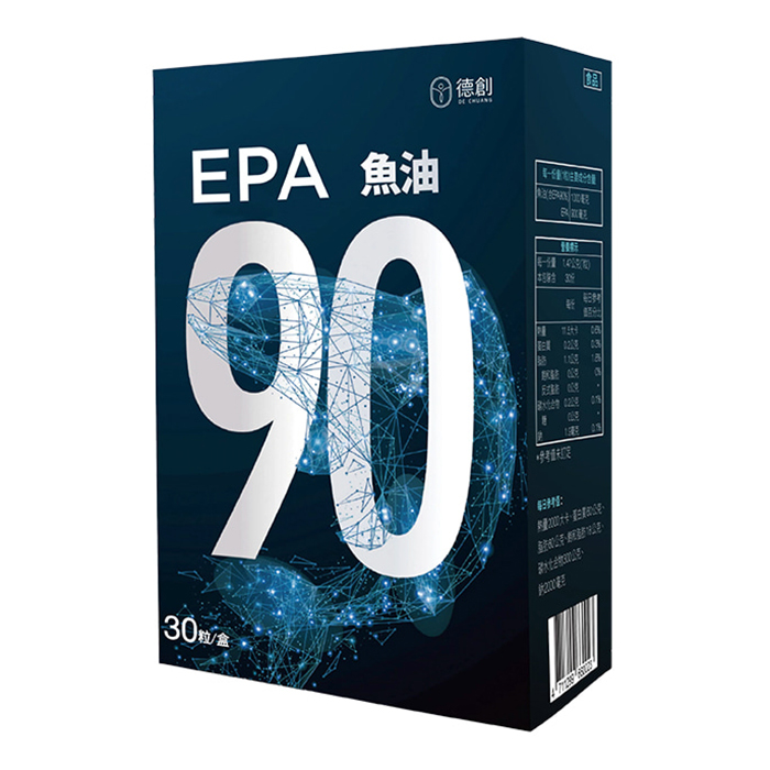 【德創生技】EPA90 增量版高機能魚油(30顆/盒)